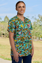 Big Thing Energy Unisex Scrub Top