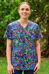 TradeMutt Scrubs Pearler Unisex Scrubs Top Pearler Unisex Scrub Tops