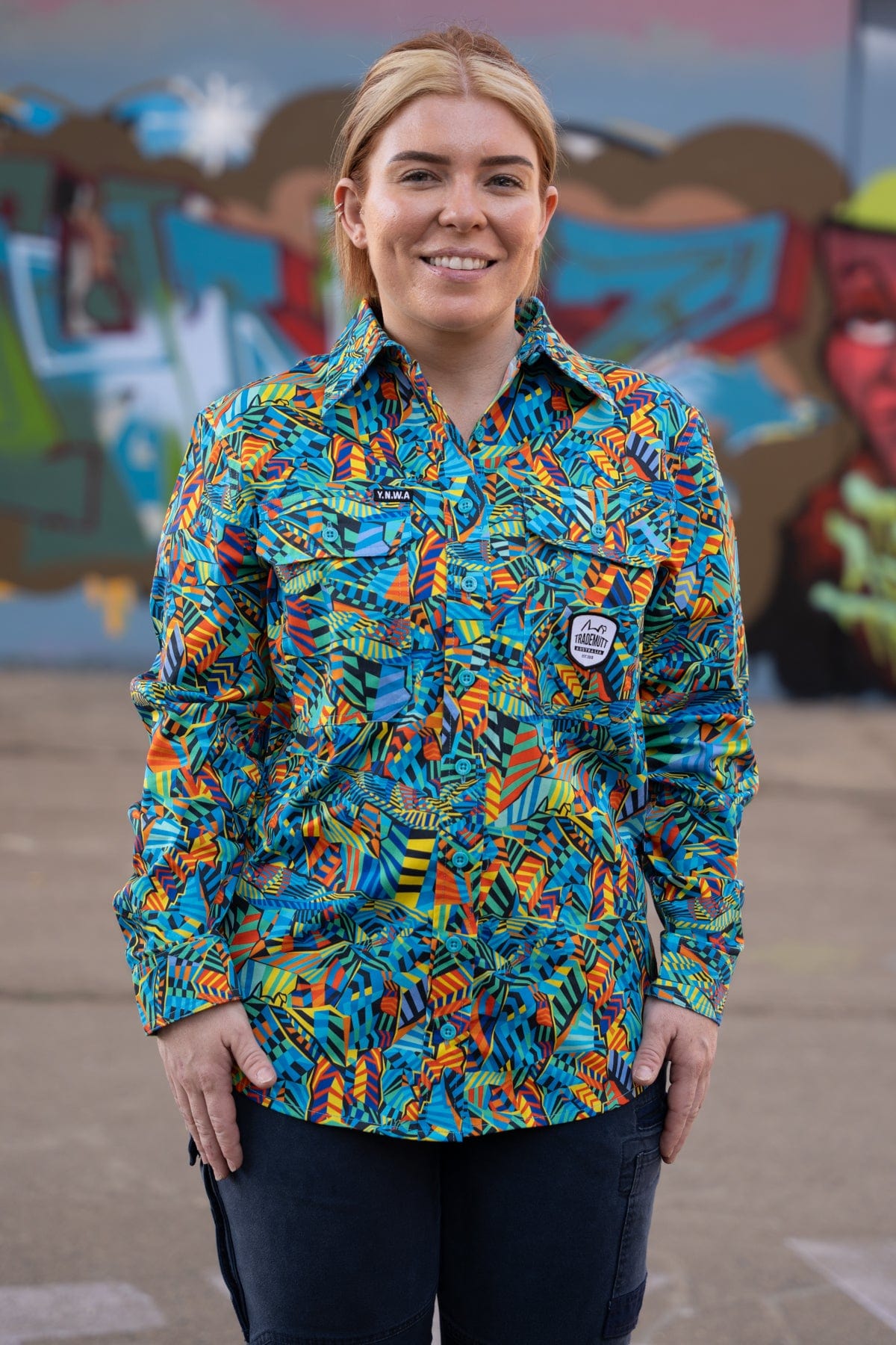 Women's Crackalackin Full Button Workshirt