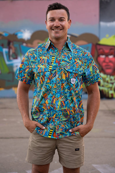 R13　ドロップ ネック コンボ オーバーサイズ ワークシャツ Drop Neck Oxford Shirt | R13 Denim Official Site