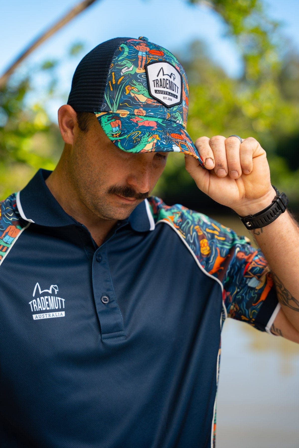 Stop Croc & Roll Trucker Cap