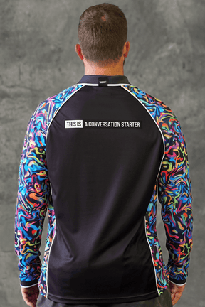TradeMutt Polo Unisex Charcoal Pearler Long Sleeve Polo Unisex Charcoal Pearler Long Sleeve Polo | TradeMutt