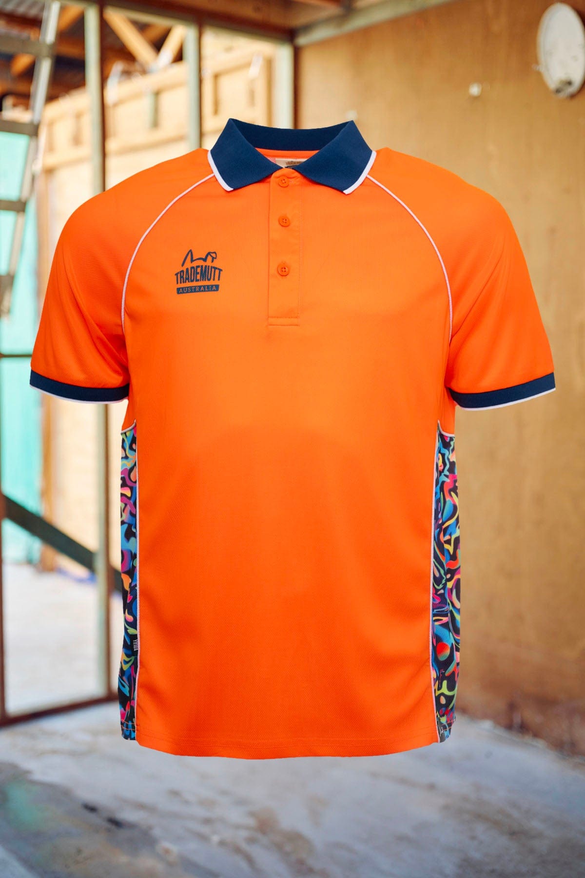 TradeMutt Polo Unisex Orange Pearler Polo Unisex RPET Pearler Orange Polo | TradeMutt Workshirts