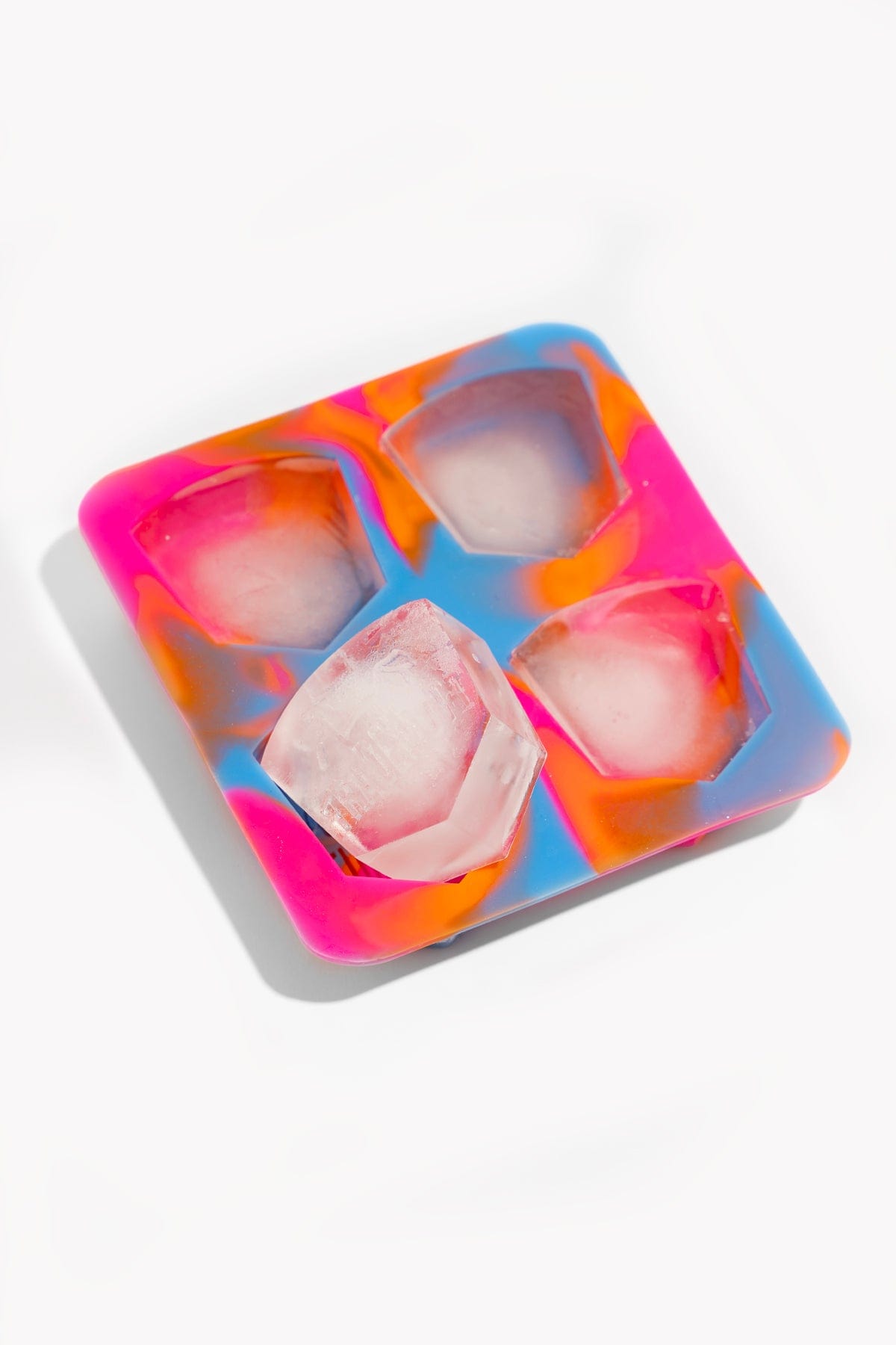 Silicone Four Cube Ice Tray