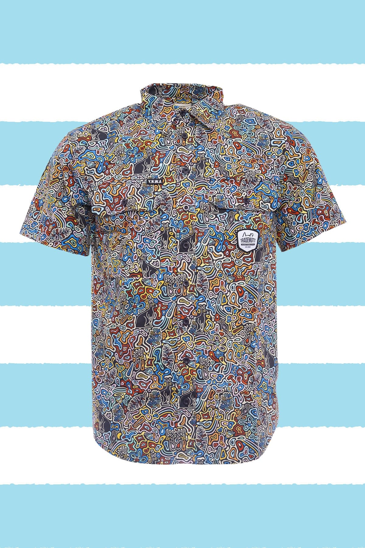 Men's Where's Wallaby? Short Sleeve Workshirt