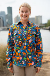 Women's No Wukkas Full Button Lightweight Workshirt