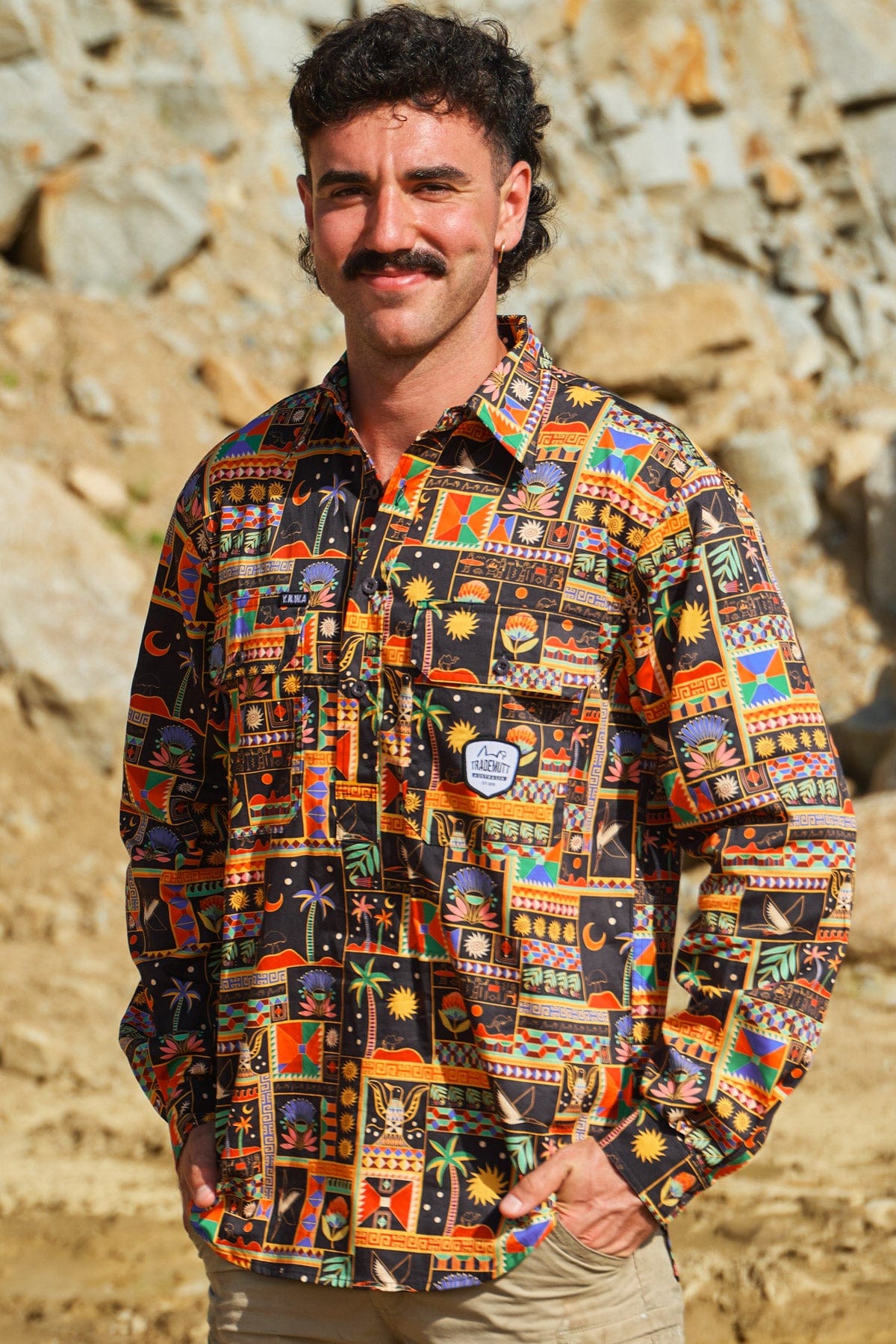TradeMutt Workshirt Men's Pharaoh Dinkum Long Sleeve Workshirt Men's Pharaoh Dinkum Long Sleeve Workshirt | TradeMutt Workshirts