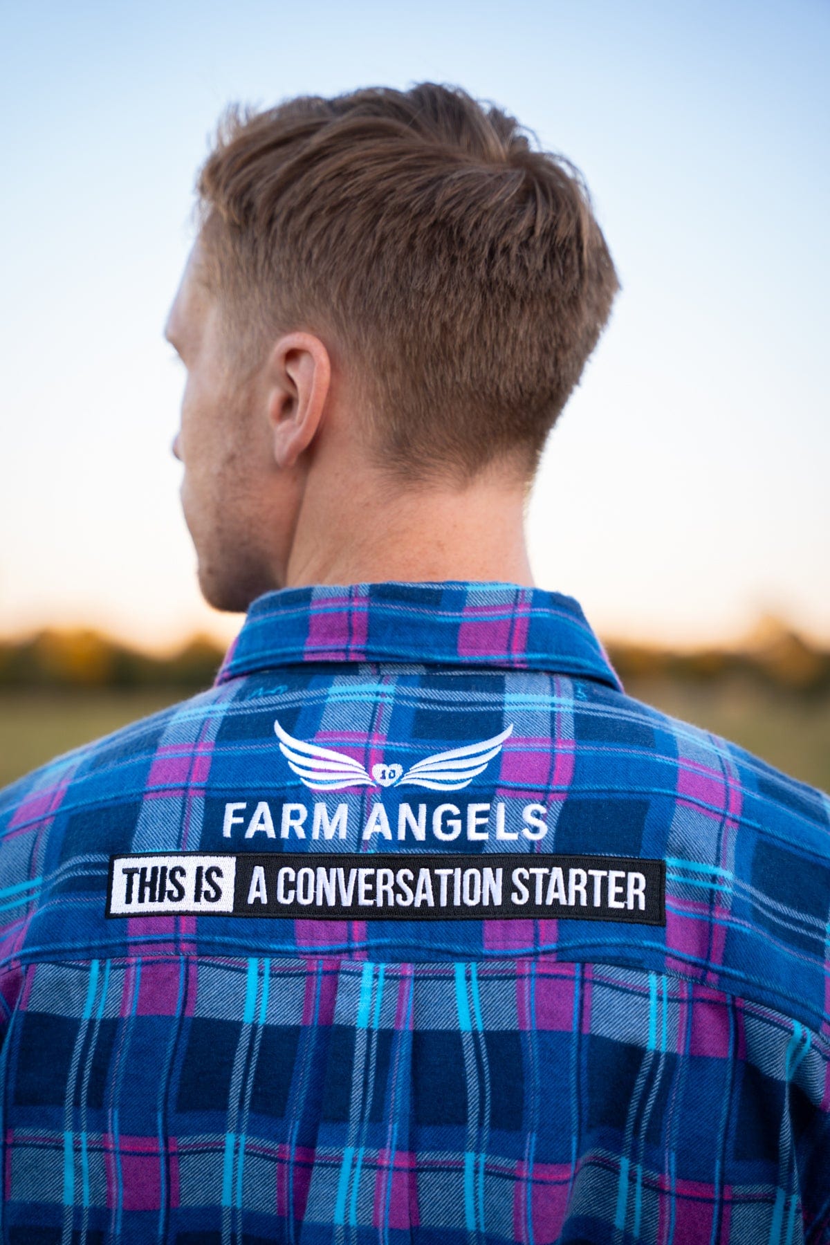 Farm Angels Custom TradeMutt Flanno