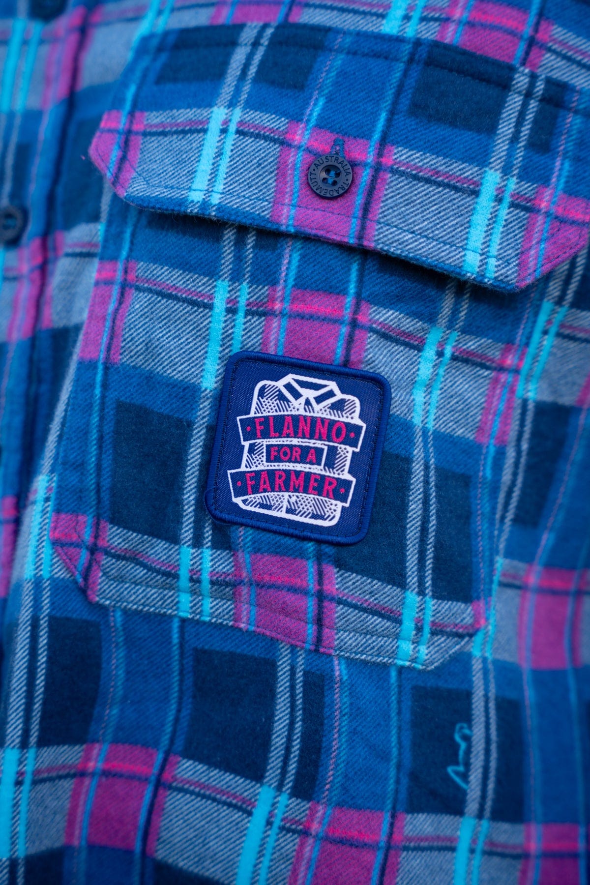 Farm Angels Custom TradeMutt Flanno