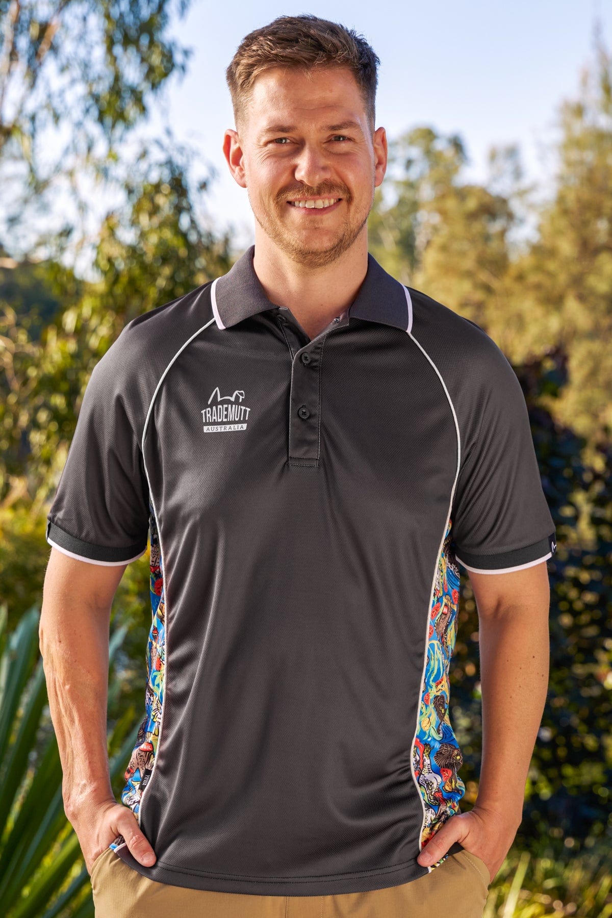 Unisex Flock Around & Find Out Short Sleeve Polo