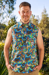 Flock Around & Find Out Territory Sleeve Work Shirt