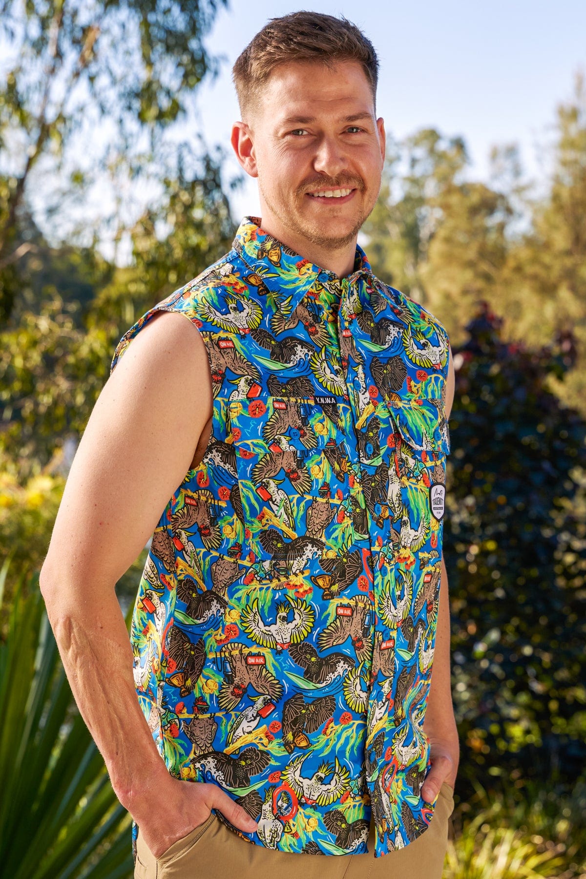 Flock Around & Find Out Territory Sleeve Work Shirt
