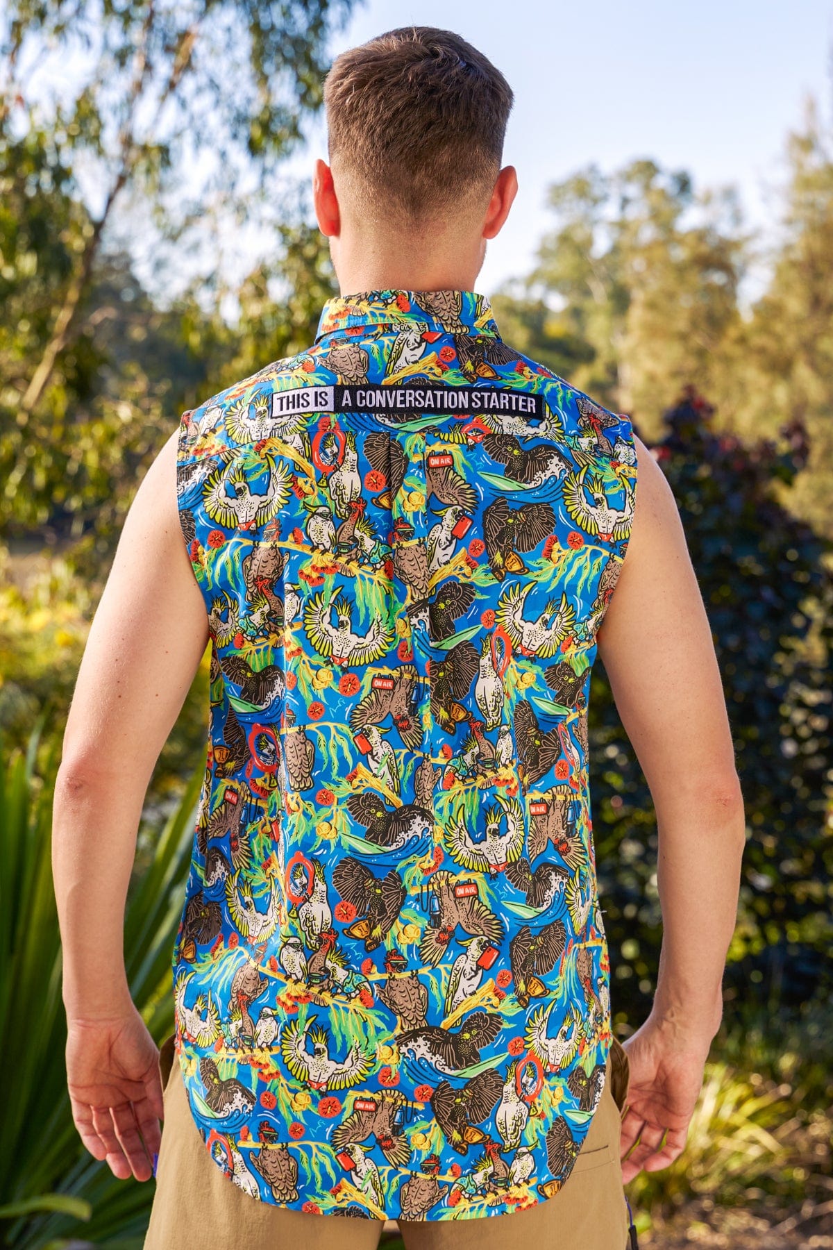 Flock Around & Find Out Territory Sleeve Work Shirt