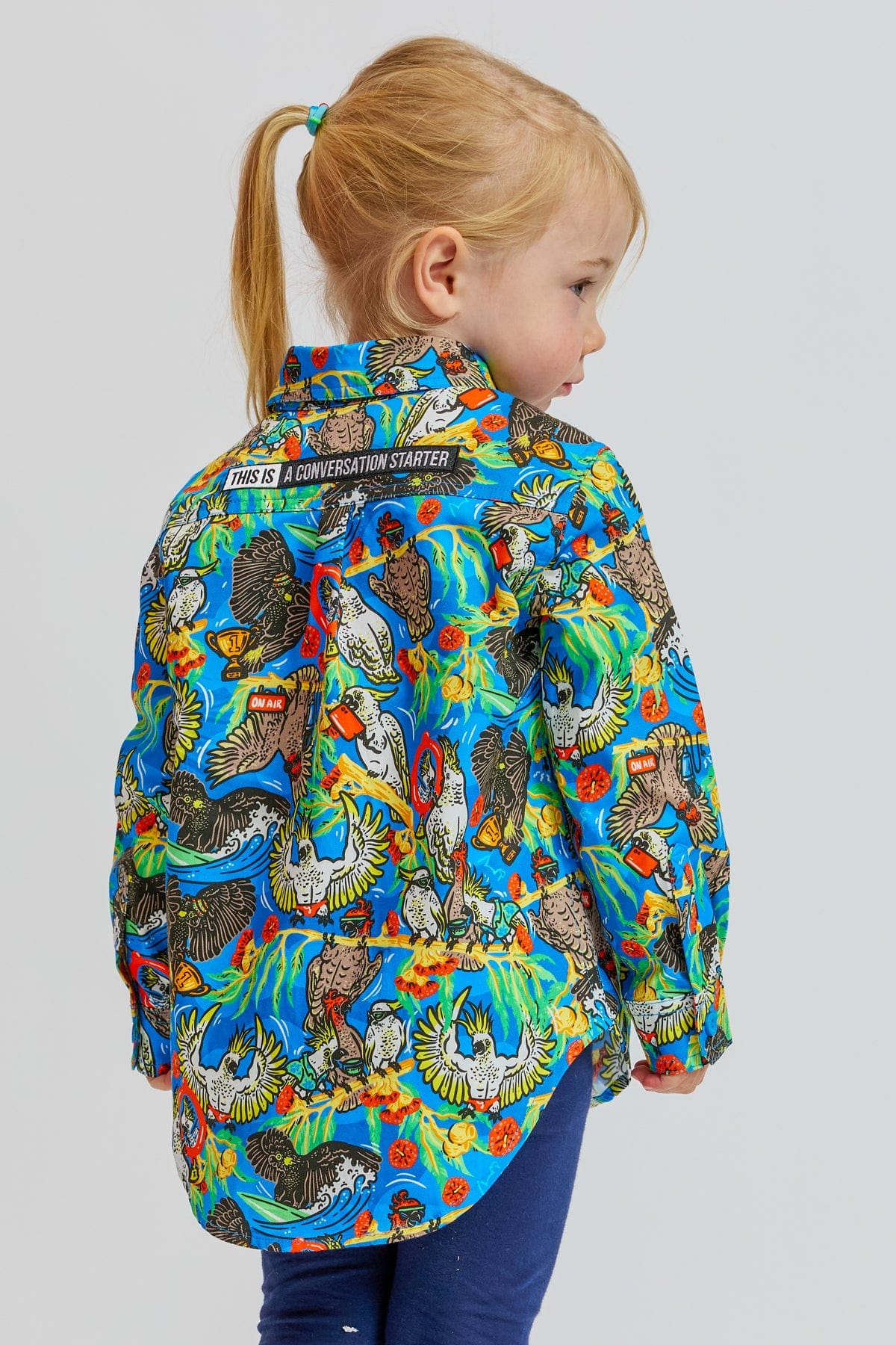 TradeMutt Kids Kids Flock Around & Find Out Work Shirt Kids Flock Around & Find Out Work Shirt