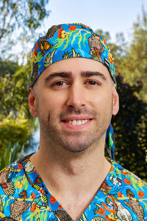 TradeMutt Scrubs Flock Around & Find Out Scrub Cap Flock Around & Find Out Scrub Cap 22249