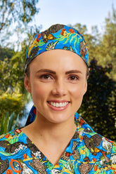 Flock Around & Find Out Scrub Cap