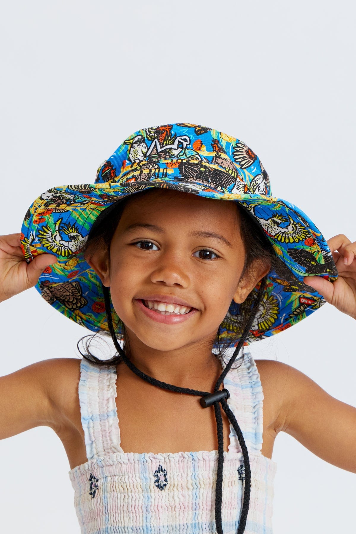 Flock Around & Find Out Kids Wide Brim Hat