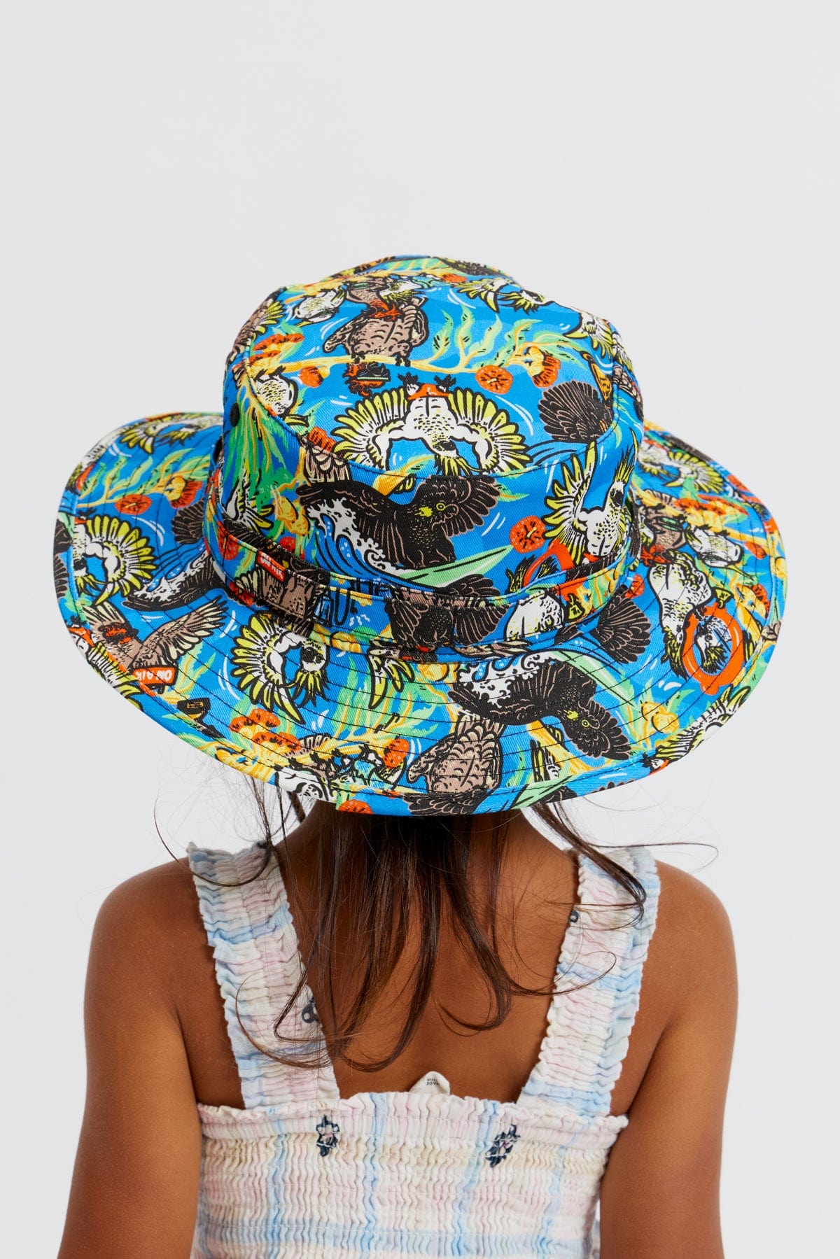 Flock Around & Find Out Kids Wide Brim Hat