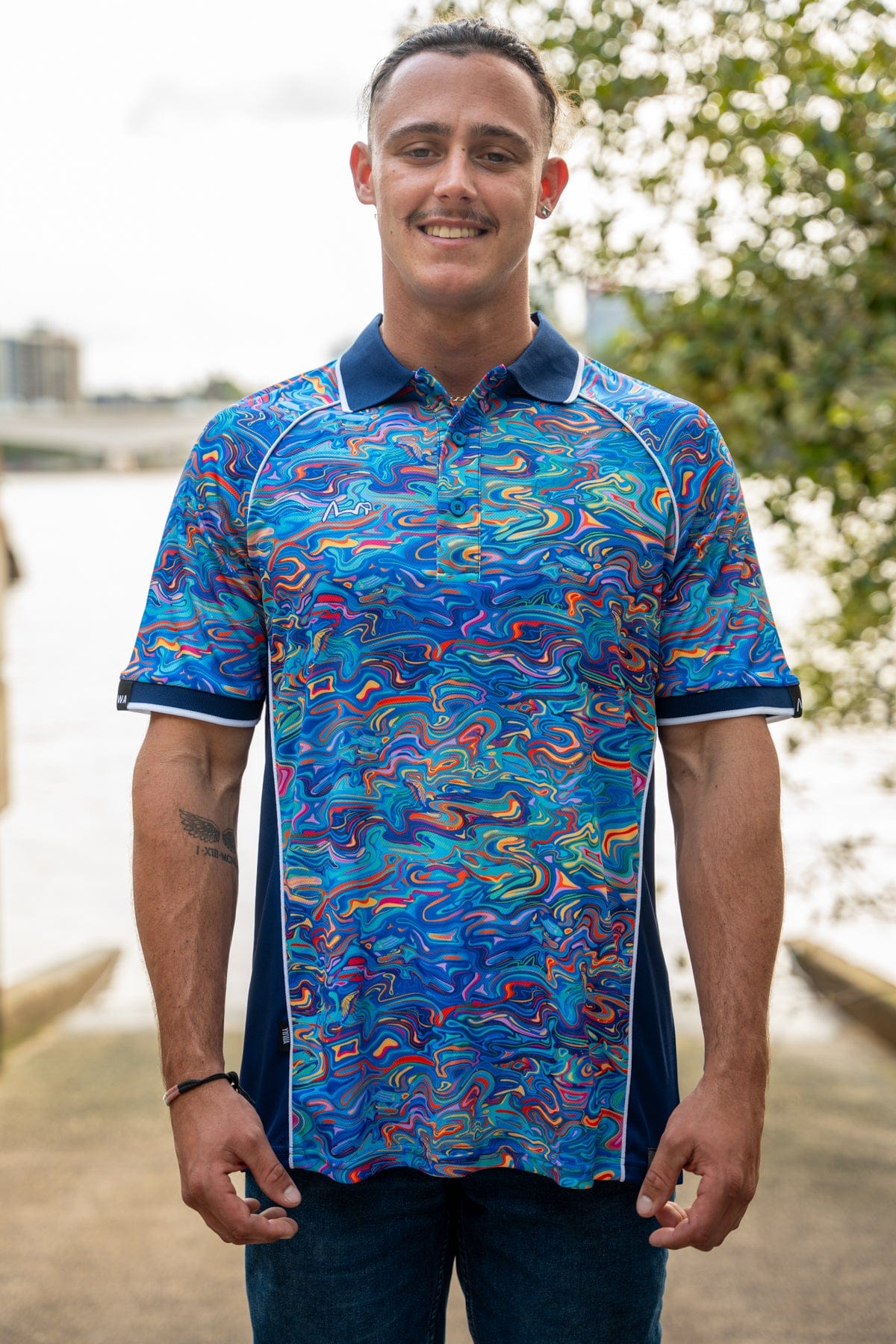 Unisex The Specific Ocean Short Sleeve Polo