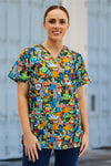 TradeMutt Scrubs The Big Smoke Unisex Scrub Top The Big Smoke Unisex Scrub Top | TradeMutt Work Shirts