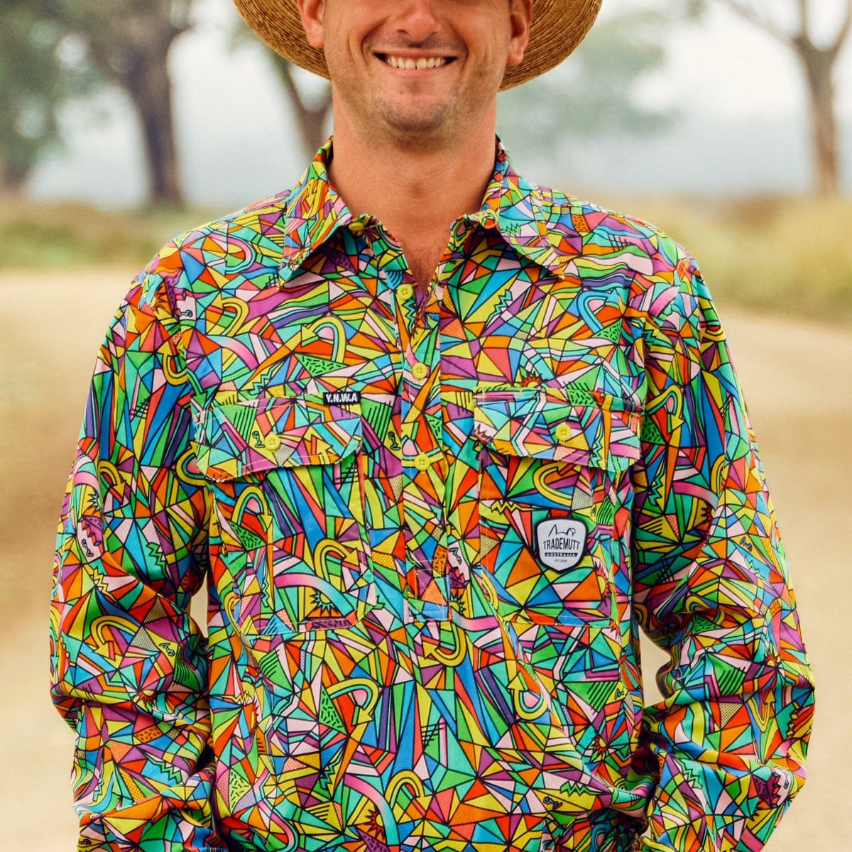 Men's Bonza Short Sleeve Button Workshirt | TradeMutt Workshirts