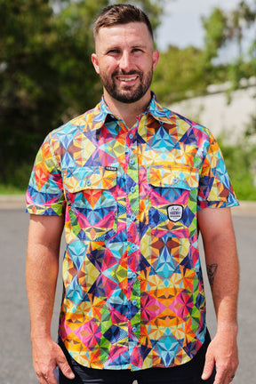 TradeMutt Workshirt Men's Fractal Short Sleeve Workshirt Men's Fractal Short Sleeve Workshirt | TradeMutt Workshirts