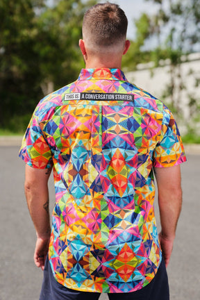 TradeMutt Workshirt Men's Fractal Short Sleeve Workshirt Men's Fractal Short Sleeve Workshirt | TradeMutt Workshirts