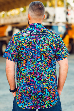 TradeMutt Workshirt Men's Pearler Full Button Short Sleeve Work Shirt Men's Pearler Short Sleeve Workshirt | TradeMutt Workshirts