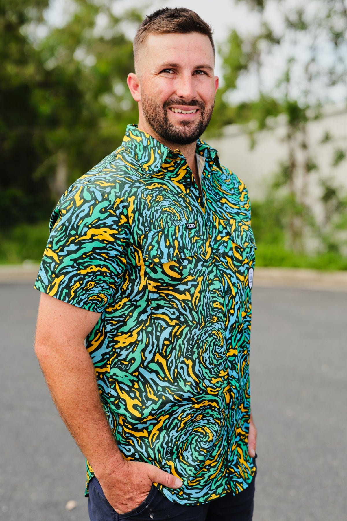 TradeMutt Workshirt Men's Spun Out Short Sleeve Workshirt Men's Spun Out Short Sleeve Workshirt | TradeMutt Workshirts