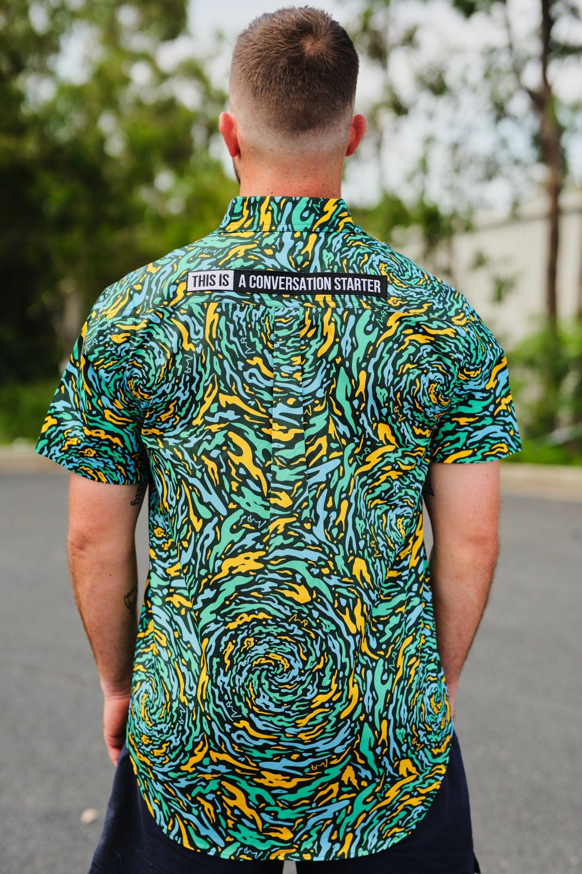 TradeMutt Workshirt Men's Spun Out Short Sleeve Workshirt Men's Spun Out Short Sleeve Workshirt | TradeMutt Workshirts