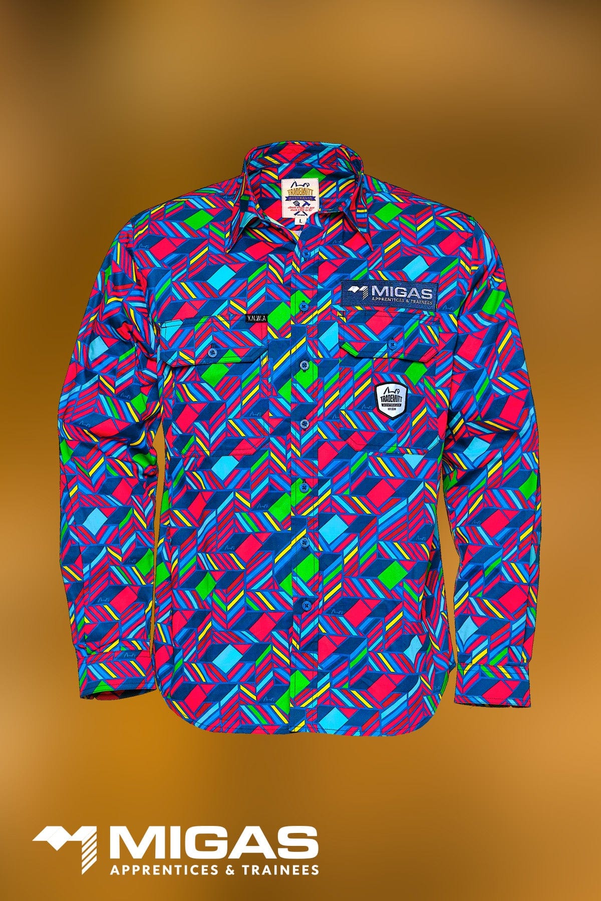 TradeMutt Custom Migas Cotton Work Shirts Custom Migas Cotton Work Shirts 20979