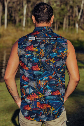 TradeMutt Workshirt Ningaloo Nomad Territory Sleeve Shirt Ningaloo Nomad Territory Sleeve Shirt | TradeMutt Work Shirts | Short Sleeve Shirt
