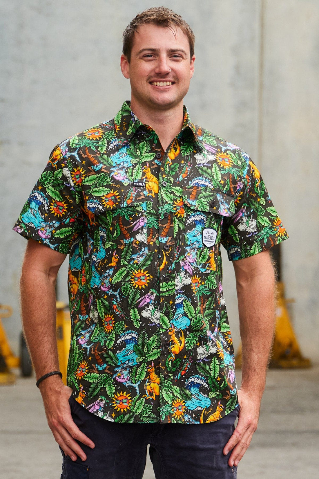 Party Animals | TradeMutt Workwear | Social Impact Work Shirts