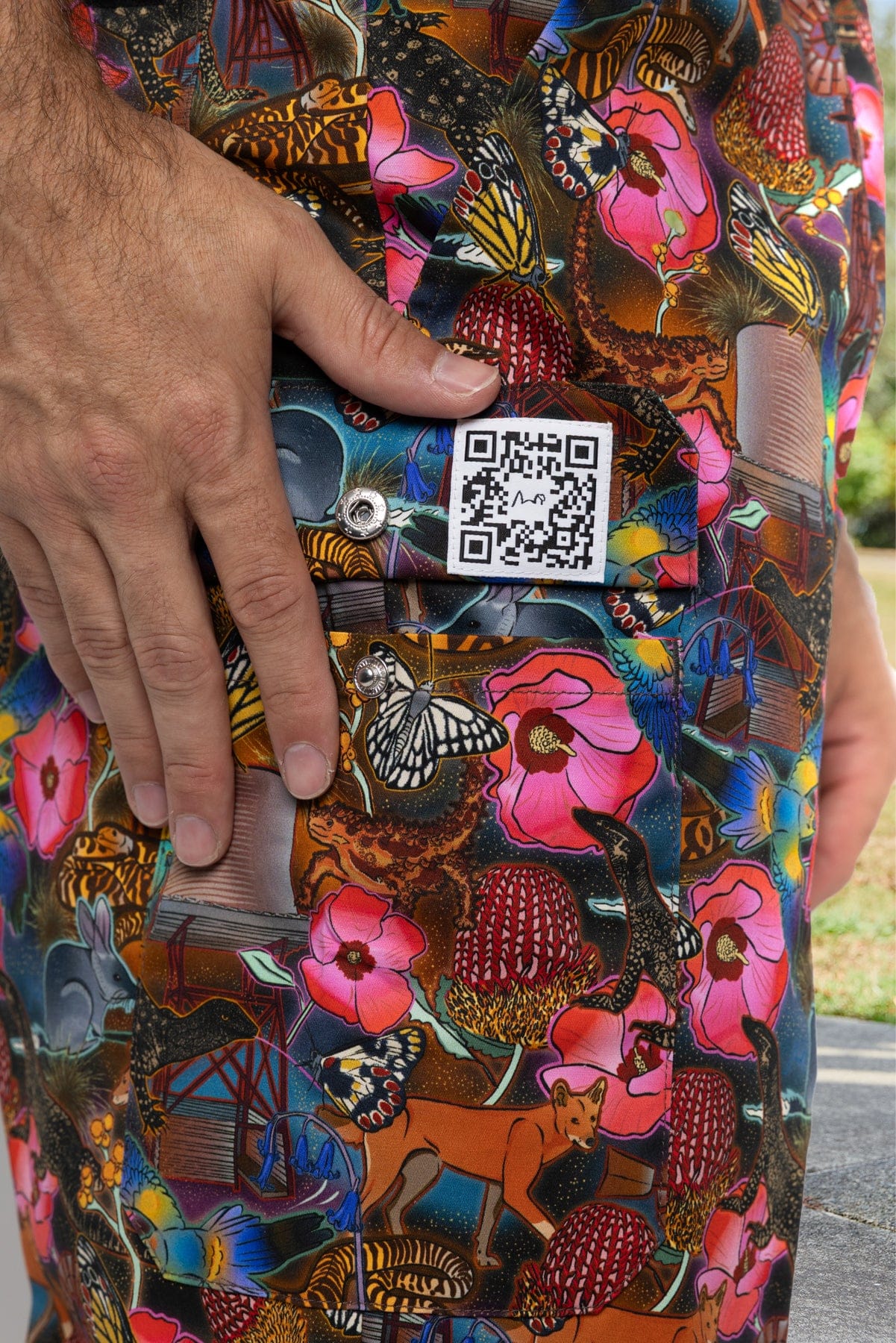 Goanna Getcha Unisex Scrub Pants