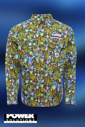 TradeMutt "Power Plants" Long sleeve Cotton Workshirt "Power Plants" Long sleeve Cotton Workshirt 21453
