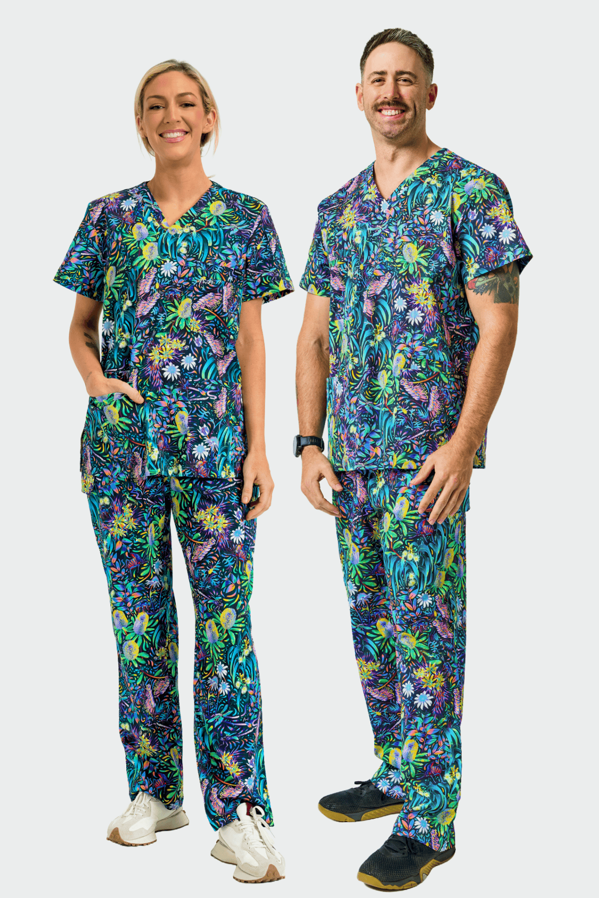 TradeMutt Scrubs True Blue Mountains Scrub Set True Blue Mountains Scrub Set