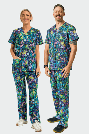 TradeMutt Scrubs True Blue Mountains Scrub Set True Blue Mountains Scrub Set