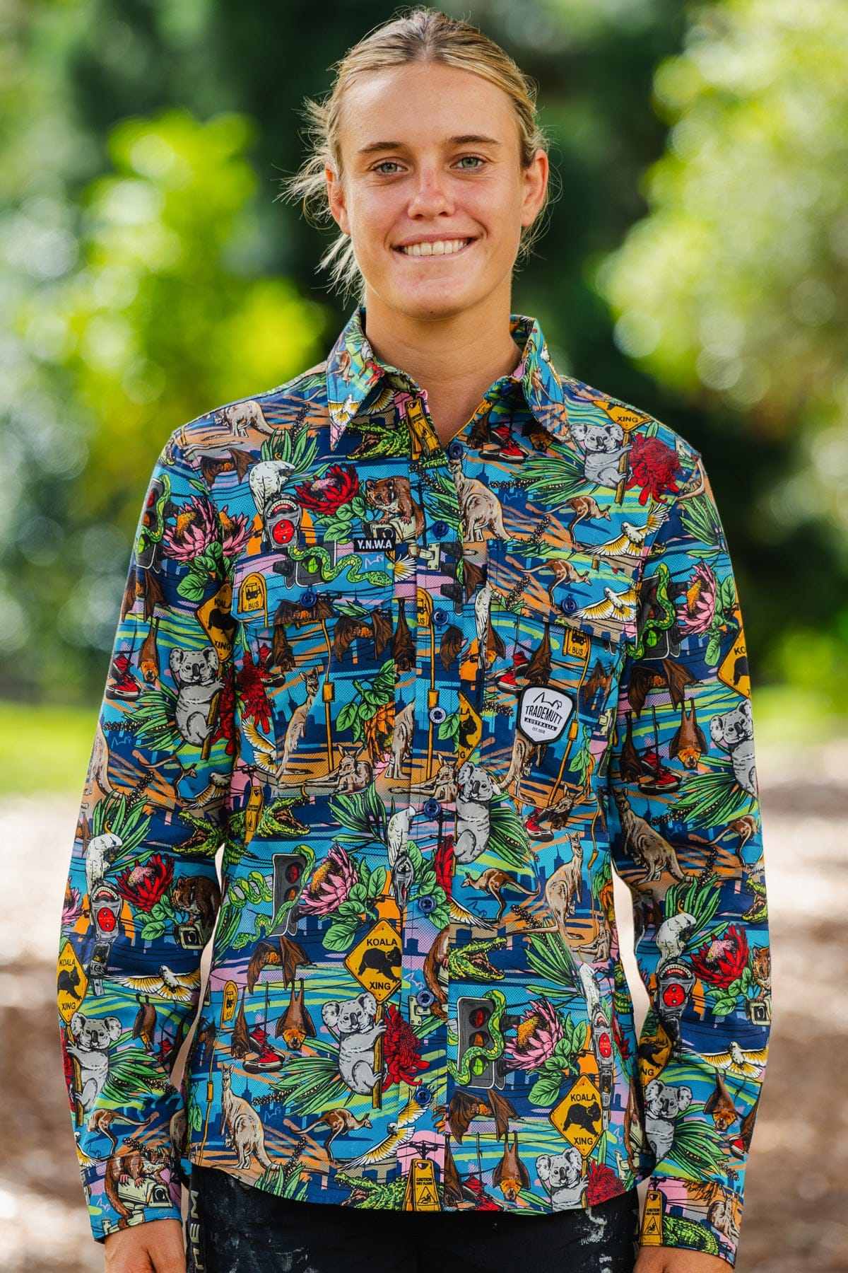 TradeMutt Workshirt Women's May Full Button Work Shirt Women's May Full Button Work Shirt