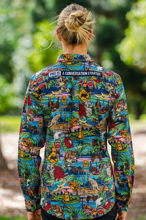 TradeMutt Workshirt Women's May Full Button Work Shirt Women's May Full Button Work Shirt