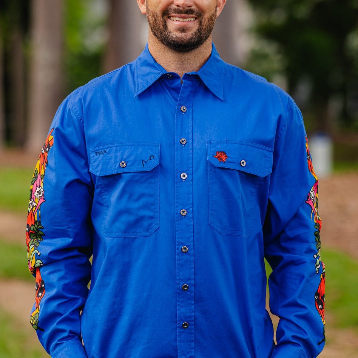 Men's Cold Blooded Bushranger Full Button Work Shirt