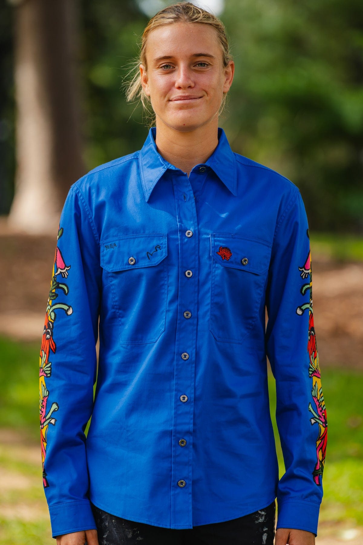 TradeMutt Workshirt Women's May 1 Full Button Work Shirt Women's May 1 Full Button Work Shirt