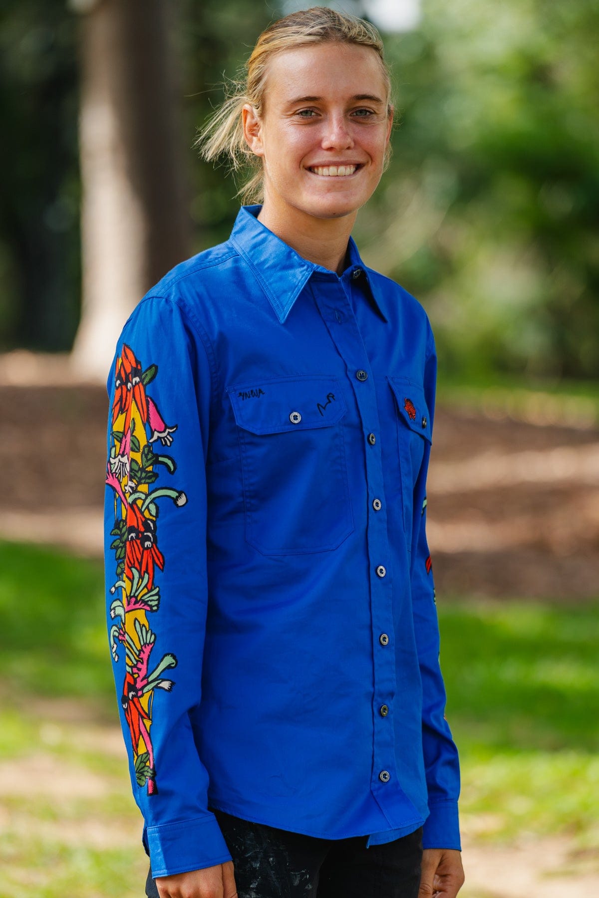 TradeMutt Workshirt Women's May 1 Full Button Work Shirt Women's May 1 Full Button Work Shirt