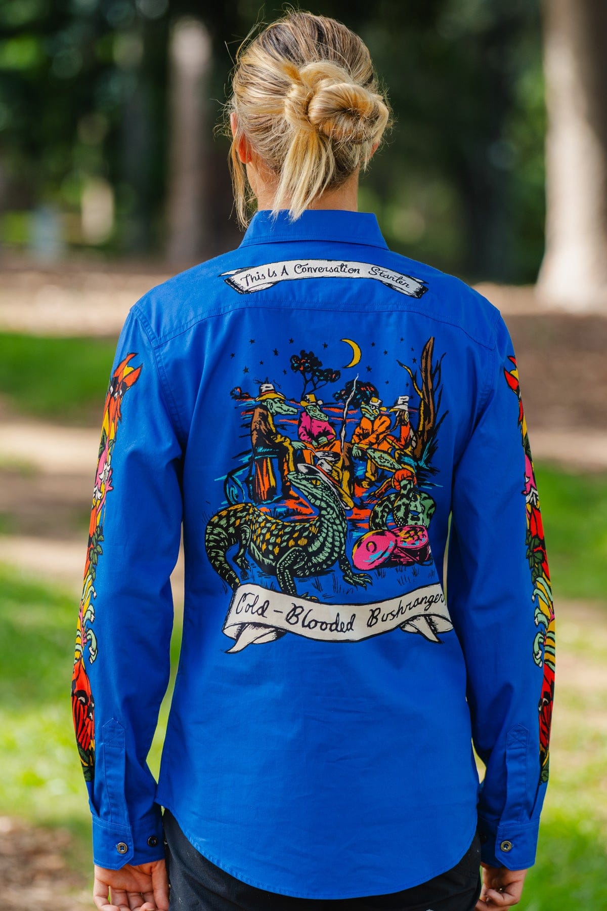 TradeMutt Workshirt Women's May 1 Full Button Work Shirt Women's May 1 Full Button Work Shirt