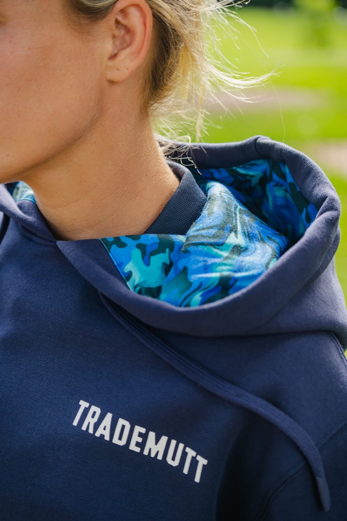 TradeMutt Workshirt APR_ Hoodie Navy APR_ Hoodie Navy