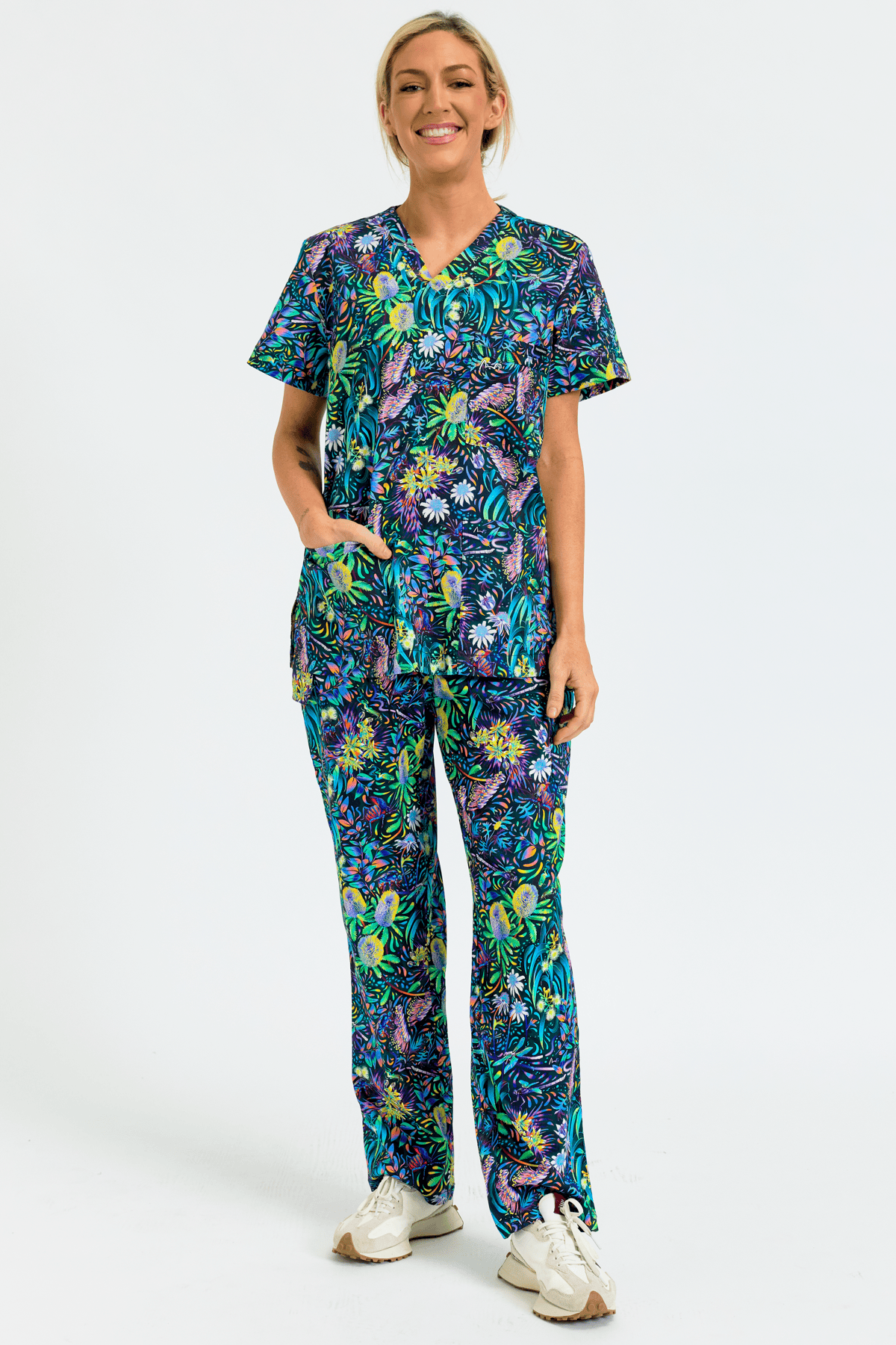 TradeMutt Scrubs True Blue Mountains Scrub Set True Blue Mountains Scrub Set