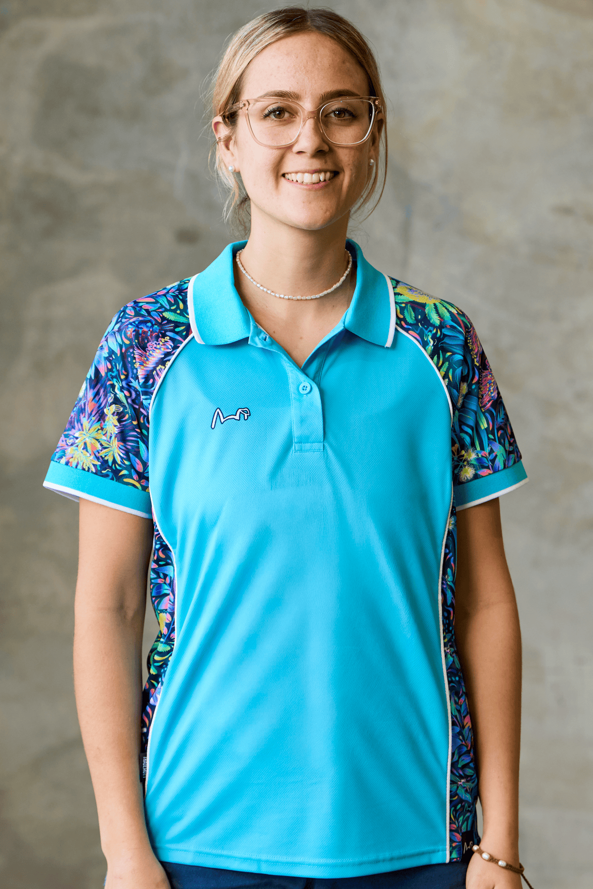 TradeMutt RPET Polo Women's True Blue Mountains Blue Short Sleeve Polo Women's True Blue Mountains Blue Polo | TradeMutt