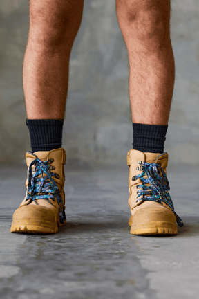 TradeMutt Footwear True Blue Mountains Shoelaces True Blue Mountains Shoelaces | TradeMutt 22755