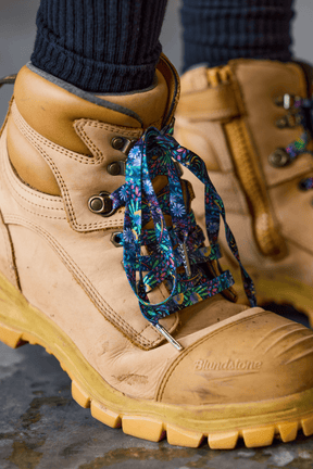 TradeMutt Footwear True Blue Mountains Shoelaces True Blue Mountains Shoelaces | TradeMutt 22755
