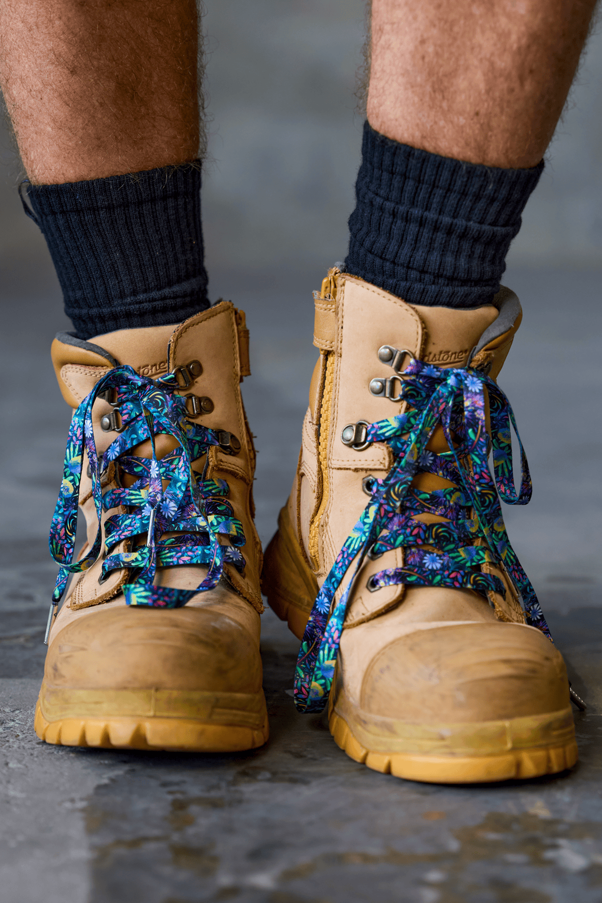 TradeMutt Footwear True Blue Mountains Shoelaces True Blue Mountains Shoelaces | TradeMutt 22755