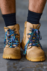 TradeMutt Footwear True Blue Mountains Shoelaces True Blue Mountains Shoelaces | TradeMutt 22755